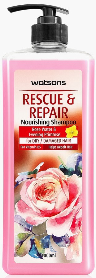 Watsons  Rescue and Repair Shampoo (1000ml)